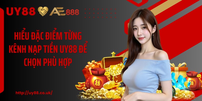 Hiểu đặc điểm từng kênh nạp tiền UY88 để chọn phù hợp